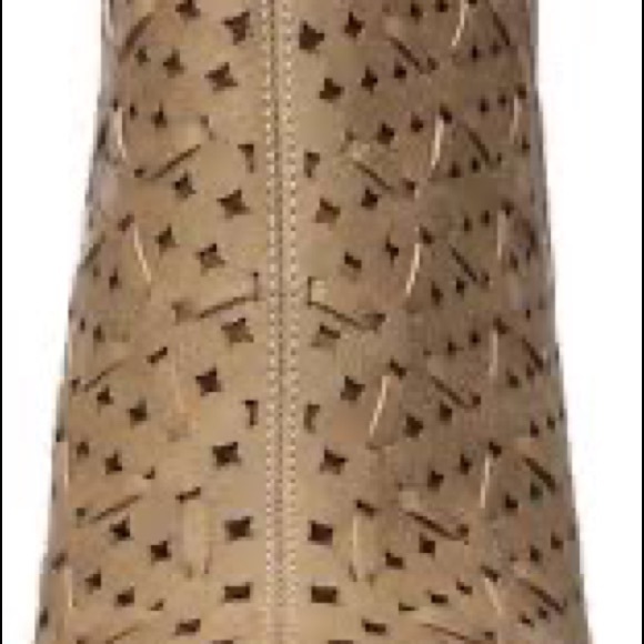 Open Toe Woven Heels - Peep toe booties - Picture 2 of 6